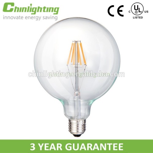 G125 4W Decorative Globe Bulb Led Filament Light Bulb E26 E27