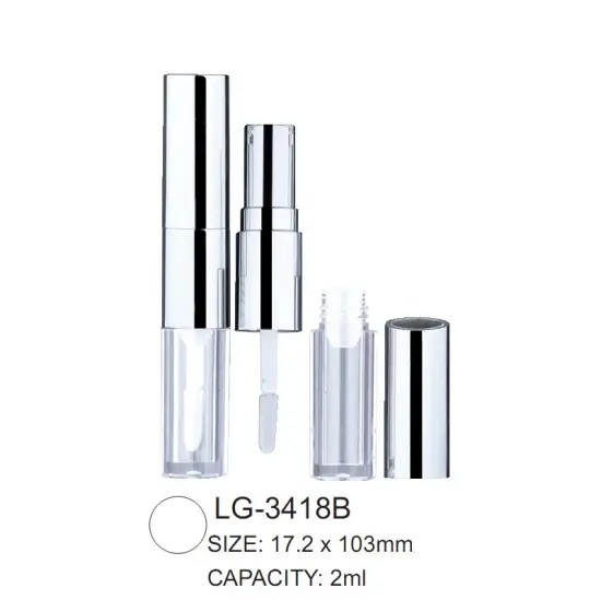 2ml capacity plastic Lip Gloss Tube