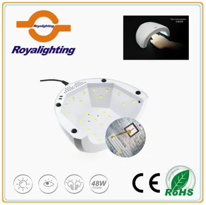 5S super fast nail gel polish curing LED nail dryer infrared nail dryer 48W nail lamp dryer