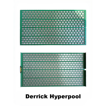 Flat hook strip shale shaker screen