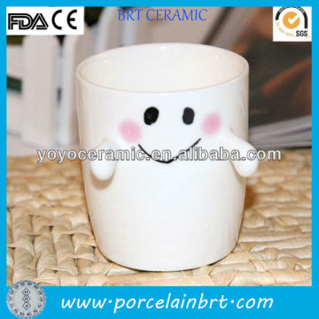 beautiful new white western special ceramic mug for advertising