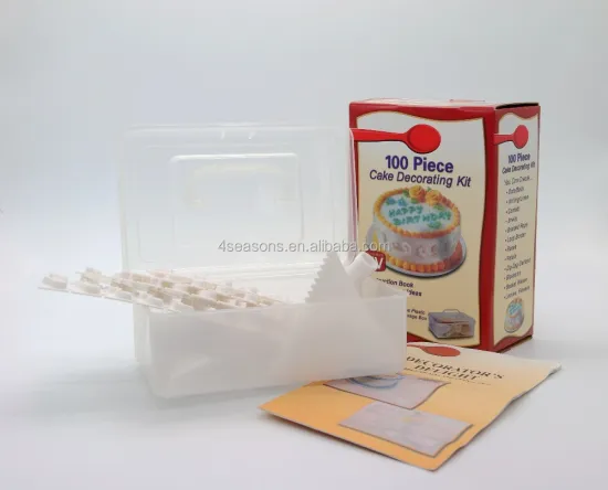 Professional 100-Piece Cake Decorating Kit: Ideal for Decorating Flowers on Cakes - Perfect for Home and Commercial Baking Needs