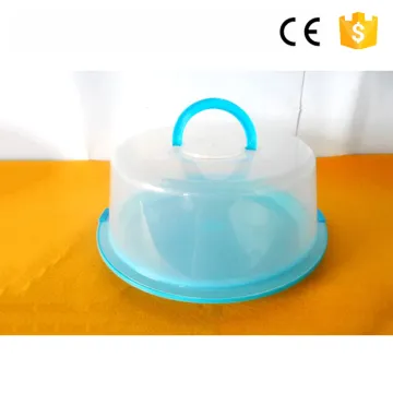 Clear Plastic pp Wedding diy birthday cake saver clear plastic cake box with ribbon