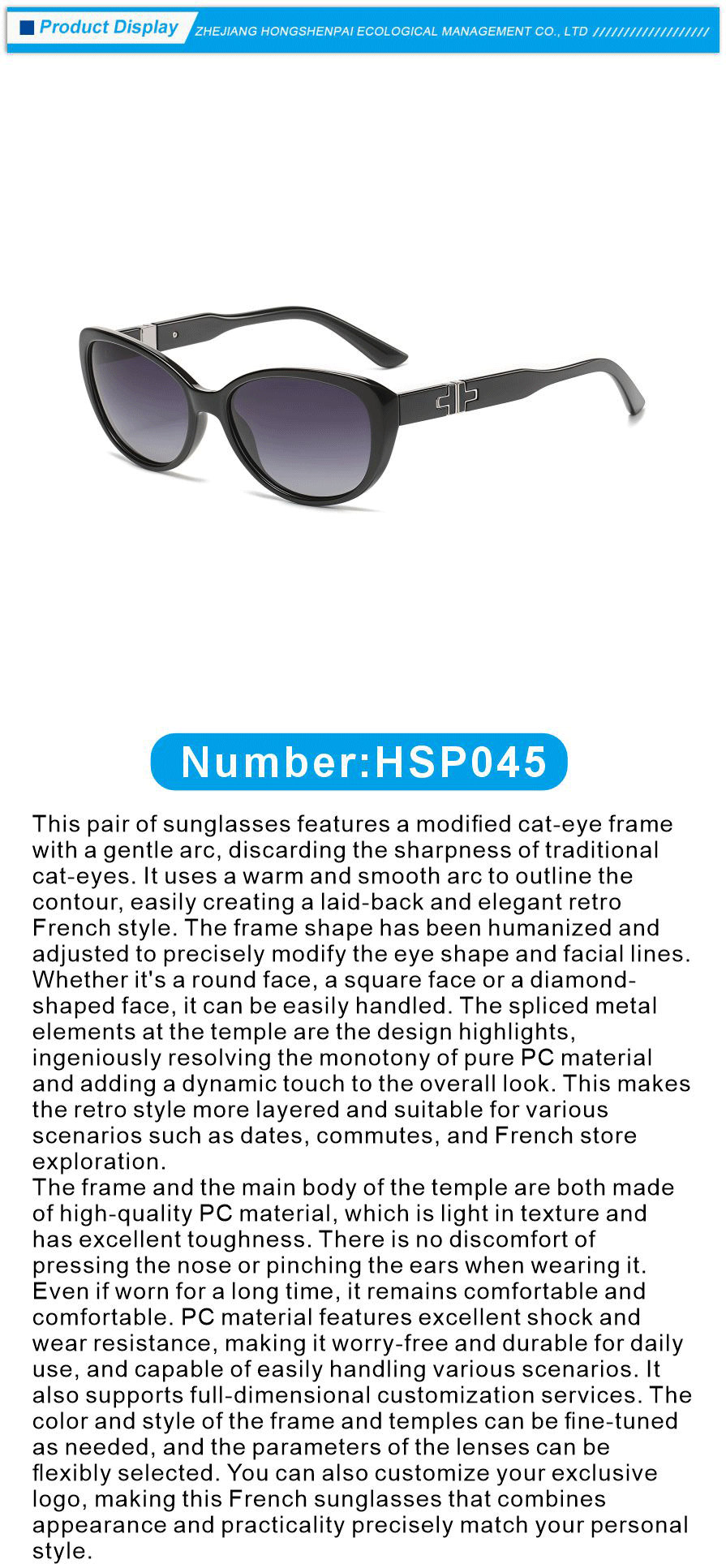 PC Sunglasses for Beach Vacation