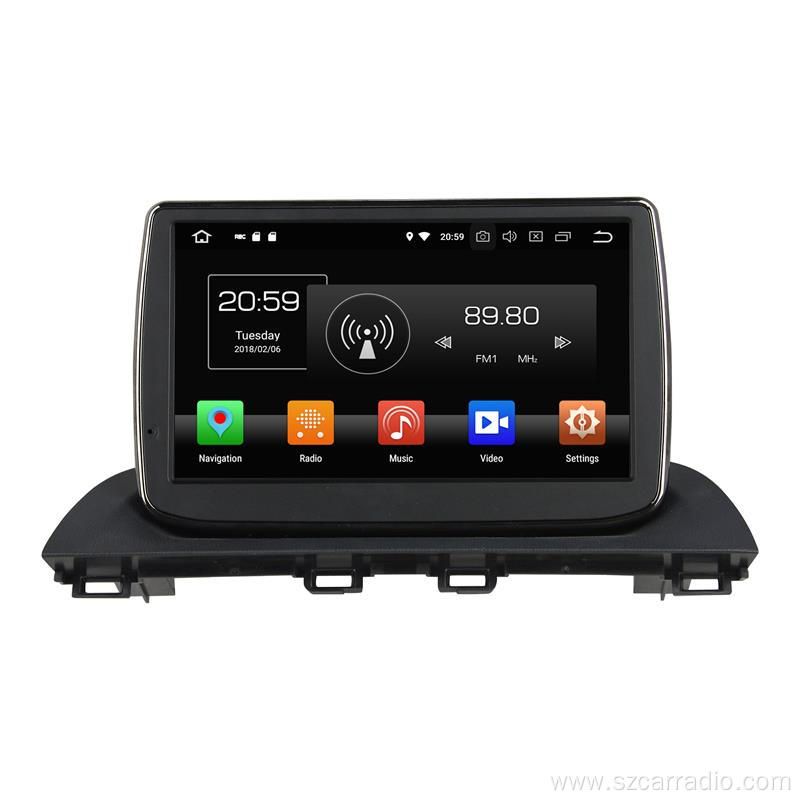 car multimedia system android Axela 2014