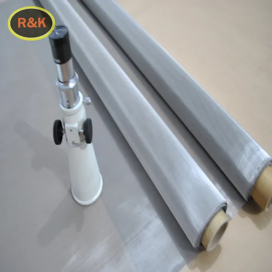 Ultra fine square hole 316 stainless steel woven sieve mesh filter screen