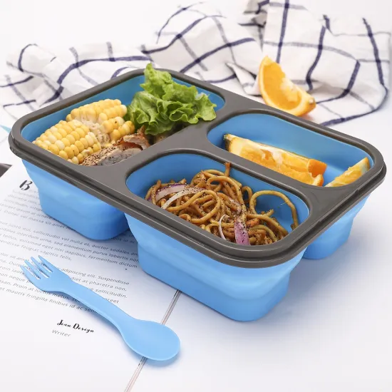 Best BPA-Free Collapsible Silicone Food Containers: Ideal Meal Prep & Microwave Safe Lunch Boxes for Kids