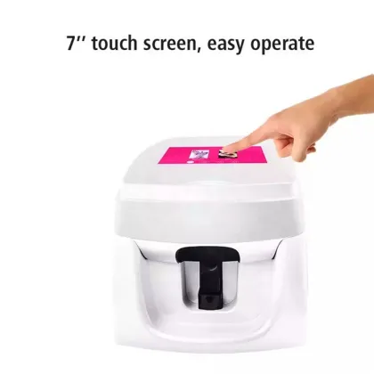 Smart 3D Nail Printer: Portable DIY Machine for Intelligent Nail Art Design