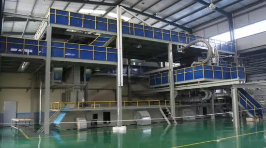 Meltblown composite nonwoven production line