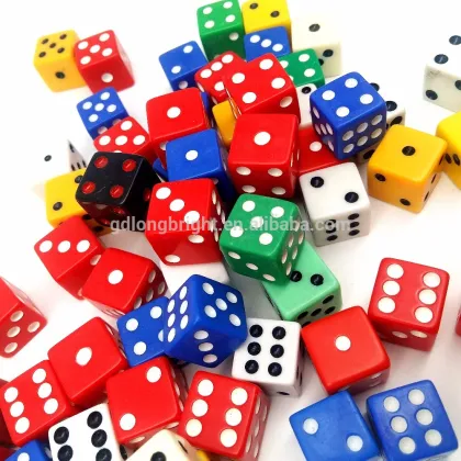Plastic Funny Dice for games Standard dice