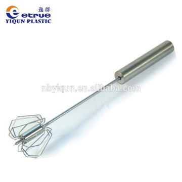 Stainless steel hand egg whisk