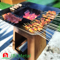 الشواء Plancha Corten Steel BBQ Grills