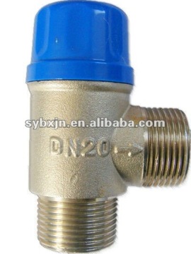 Solar heater anti steam valve