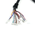 Cablaggio con staffa multi-ramo VT-7 con connettori USB RJ45 e multi-tipo