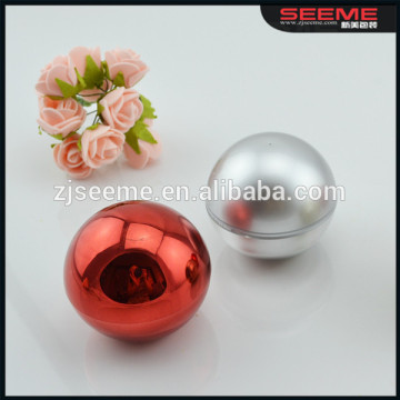 High quality plastic round shape 50ml black acrylic jar for cosmetic