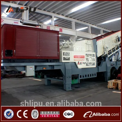 Mobile Rock Crusher Plant Mineral Processing Equipment
