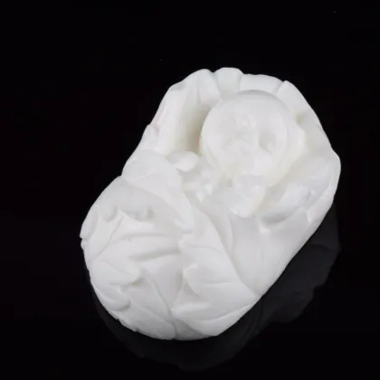 Online China Shop Baby Girl Silicone Soap Mold Handmade For Soap Making