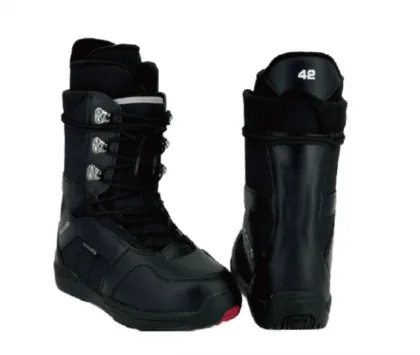 Single-board lace-up boots