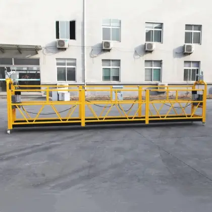 Electric Scaffolding Work Platform Construction Cradle with Steel Cable