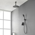 Modern Ceiling Mount Brass Bathroom Shower Set