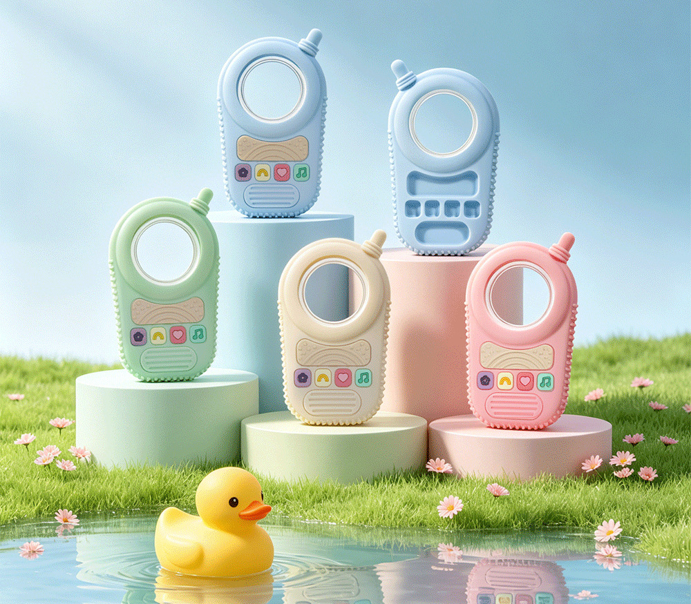 silicone teether MFZ-T032