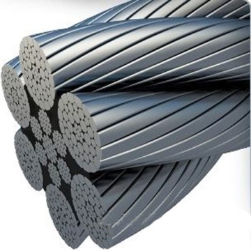 wire contact wire rope (glossy and galvanized)