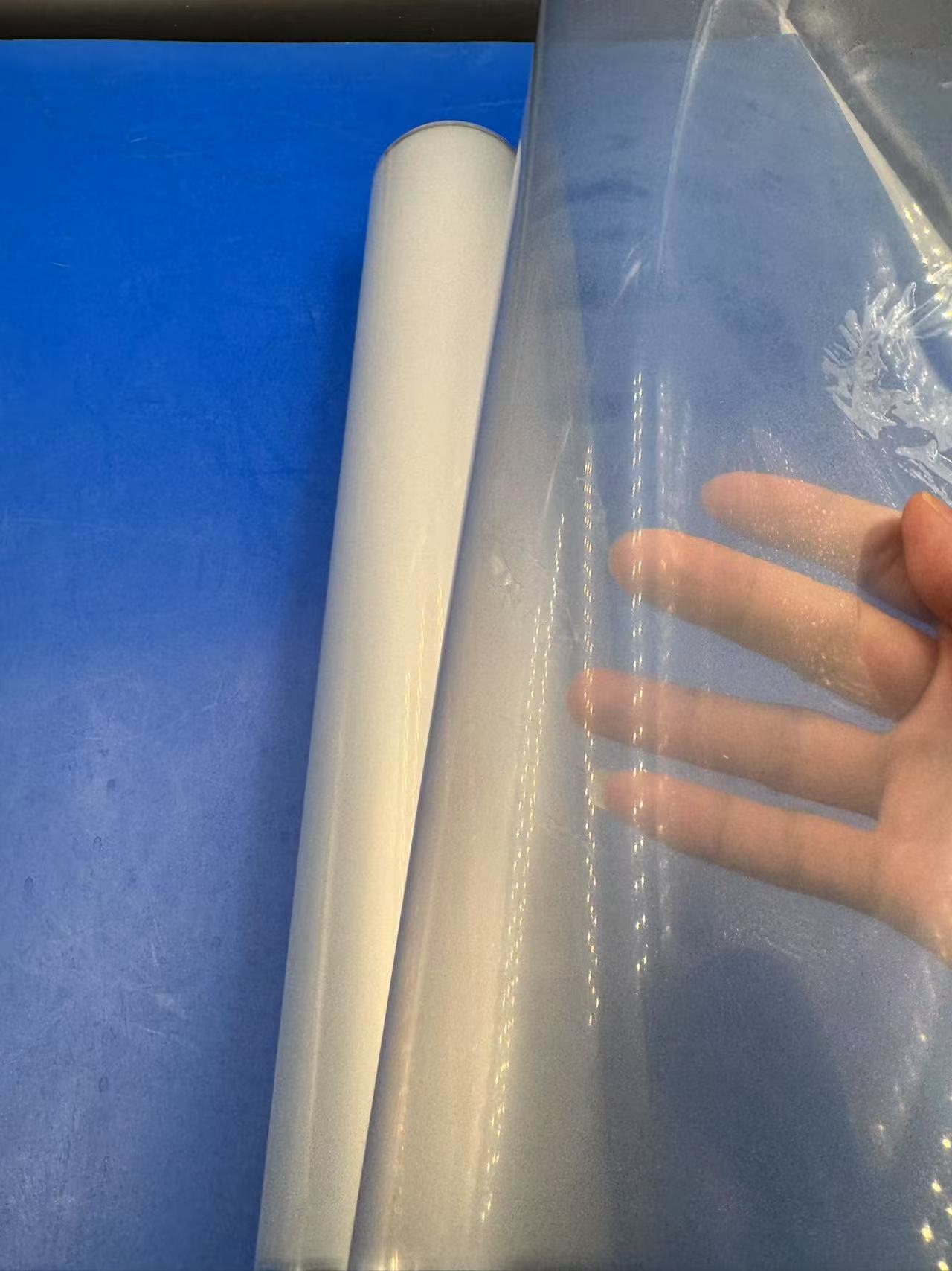 Transparent PET film durability clarity