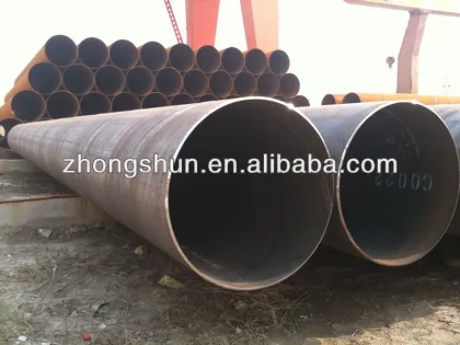 a252 Gr.1/Gr.2/Gr.3 spiral seam steel pipes/tubes