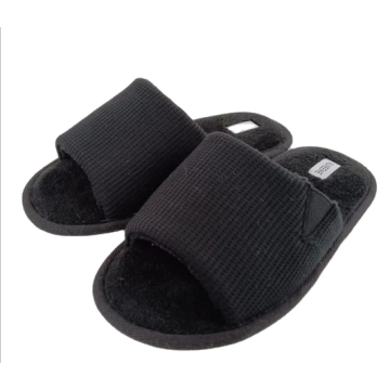 Girls Ladies Cotton Indoor Apen Toe Slipper