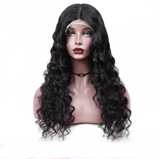 Wholesale Brazilian Loose Deep Wave Lace Front Human Hair Wigs For Black Women Pre Plucked Lace Frontal Wig 13*4 Lace Wigs