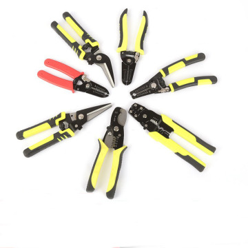 Multifunctional Wire Stripping Pliers: Tubular Terminal, Insulation Crimping, Fiber Cutting & More