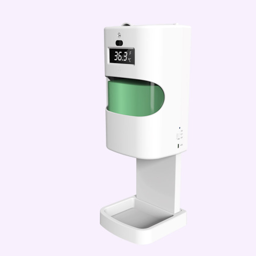 Hand Sanitizer Dispenser na Skin okpomọkụ Lelee