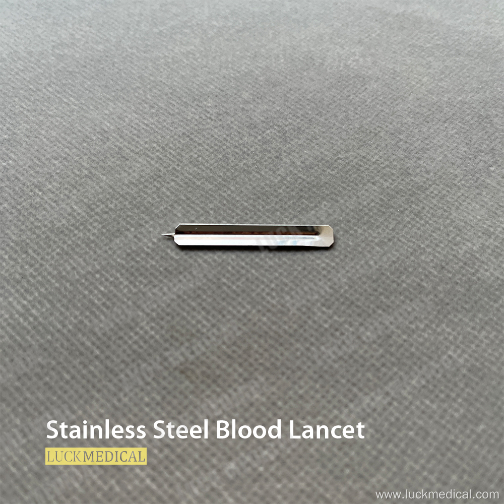 Stainless Steel Blood Lancet Diabetes And Endocrinology