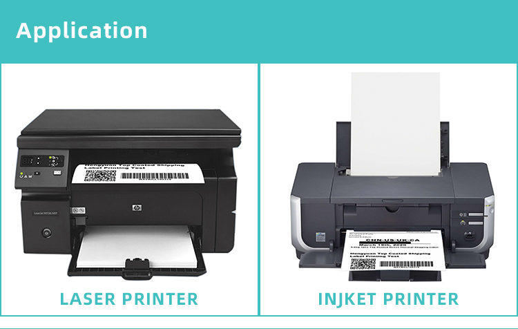 label for Laser printer