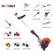 Multi function hedge trimmer gasoline brush cutter