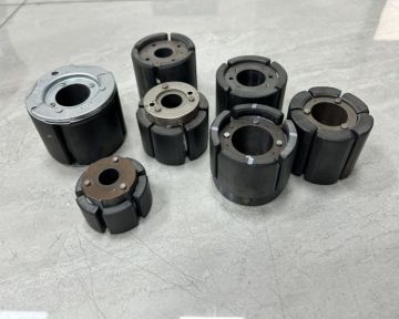 Paste type direct current variable frequency motor rotor