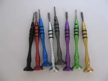 8 Piece Precision Screwdriver Set With Aluminum Handle 