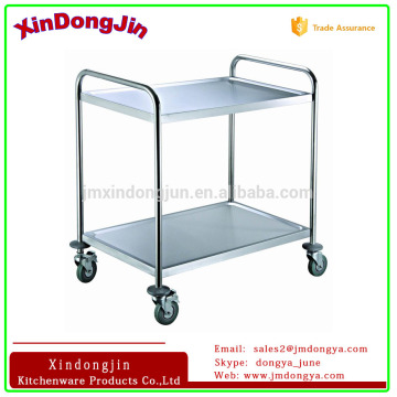 FR-M2 Promotion commercial stainless steel 2-level utility/service cart