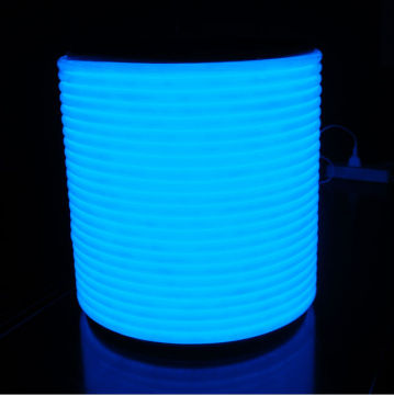 240V buildings decorative lighting 360 degree led neon flex