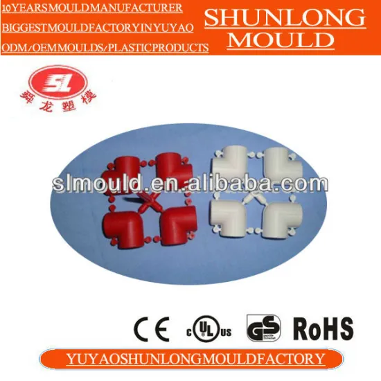 yuyao shunlong high quality pipe fitting plastic injection mould