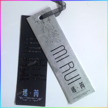 classic jeans hang tag with custom logo