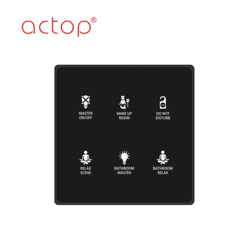 Touch Panel Smart Light Switch für Smart Hotel Light