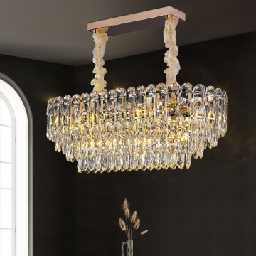 Luxury LED Crystal Pendant Lamp for Residential and Hospitality Interiors