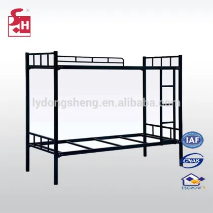 2016 professional comfortable furniture school kids steel bunk bed double decker bed