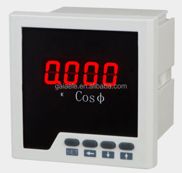 72*72 Intelligent Three-Phase Power Factor Meter: Precision and Efficiency in Electrical Measurement