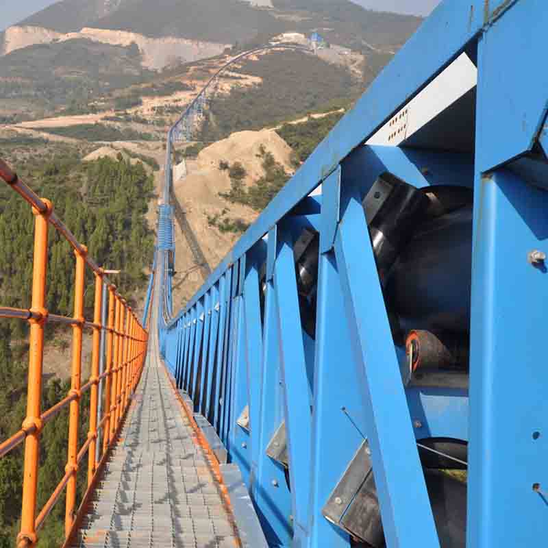 Pipe Belt Machine for Raw Material Transportation