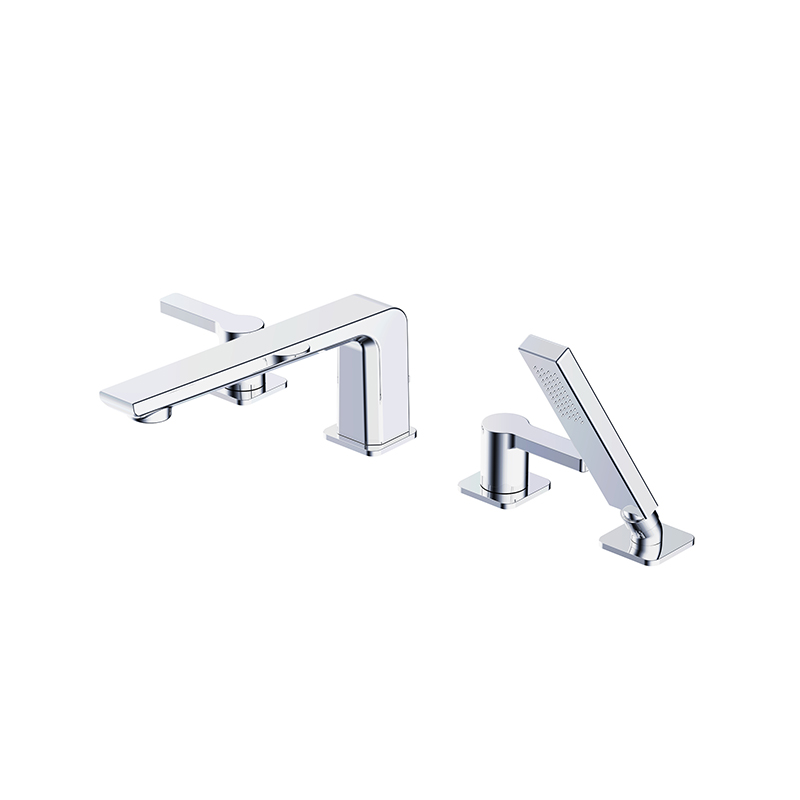 ATHENS 4-hole rim mounted bath mixer