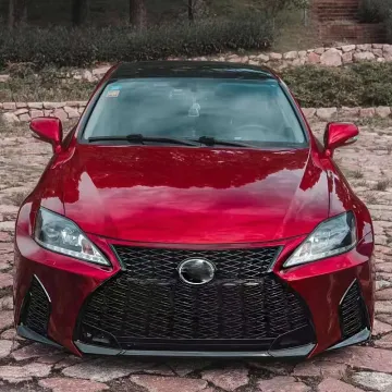 High Quality PP Material Bumpers for Lexus IS 2006-2012 - 2021 Front Face Upgrade
