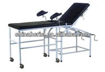 hospital and medical portable Plastic Spraying Separating Obstetric bed