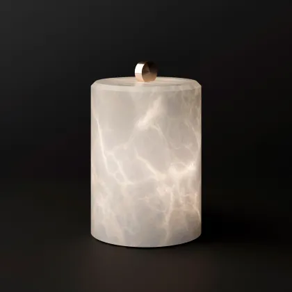 Factory Price Alabaster LYRA Table Lamps for Hotel Office Reading Room